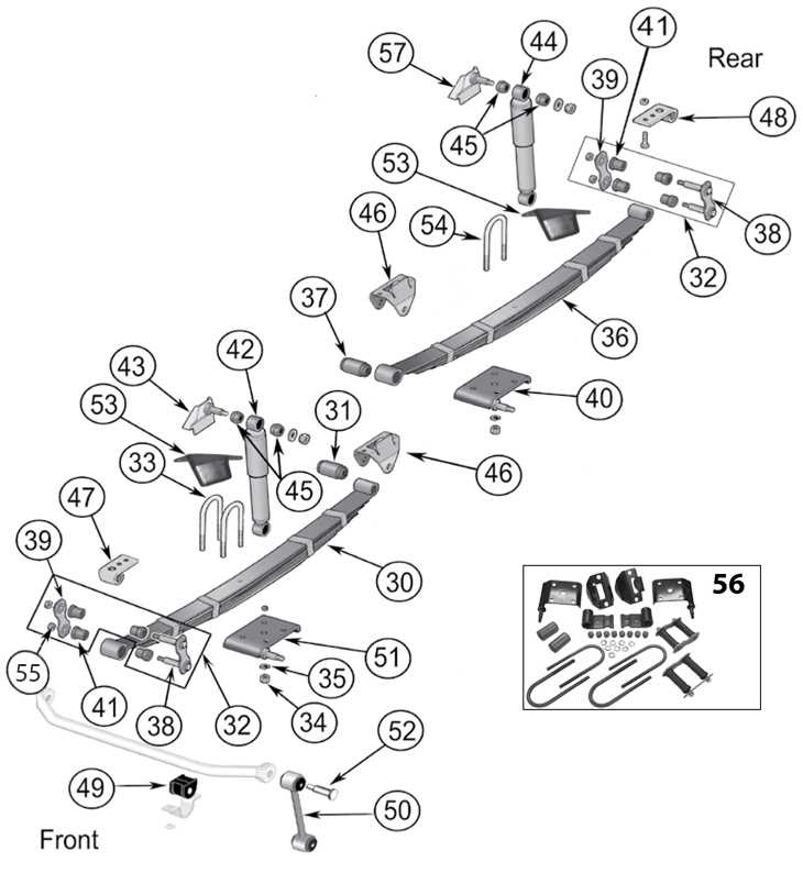 jeep suspension parts diagram