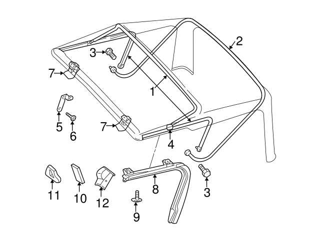 jeep tj parts diagram