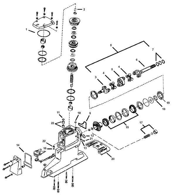 volvo penta sx outdrive parts diagram