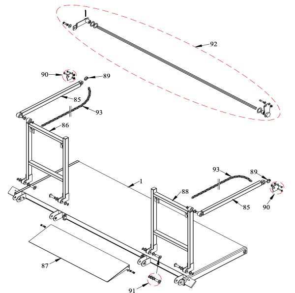 jerr dan wheel lift parts diagram