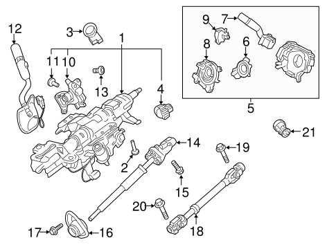 f250 steering parts diagram