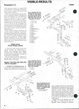 ford 1900 tractor parts diagram