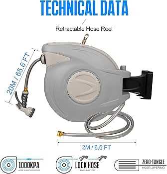 frontgate hose reel parts diagram