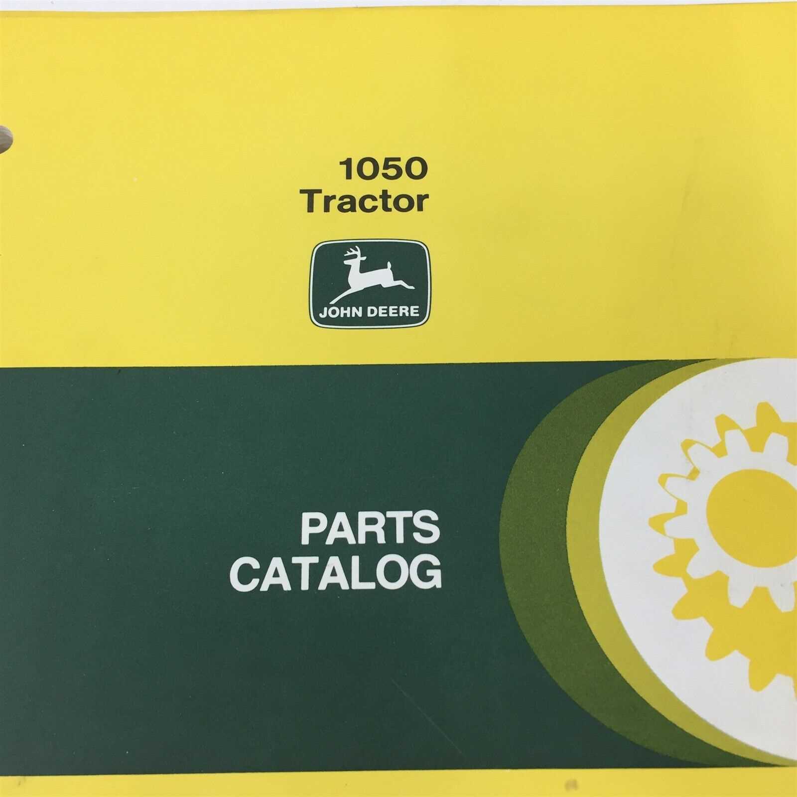 john deere 1050 parts diagram