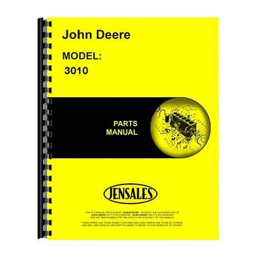 john deere 3010 parts diagram