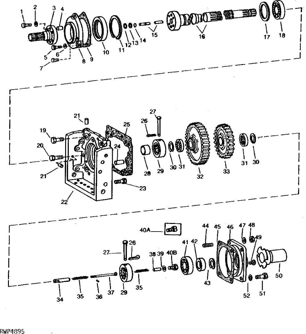 john deere 3010 parts diagram