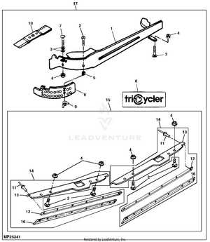 john deere 345 48 mower deck parts diagram