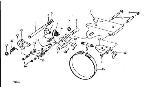 john deere 450c parts diagram