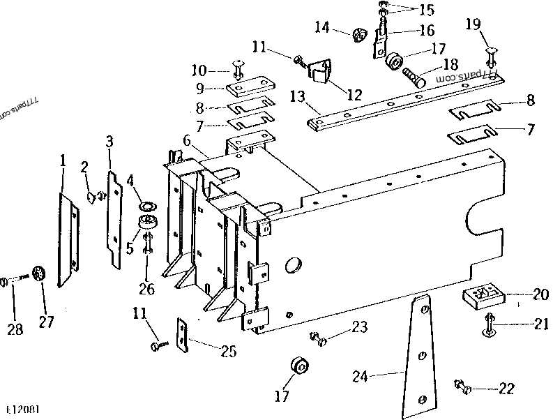 john deere 468 baler parts diagram