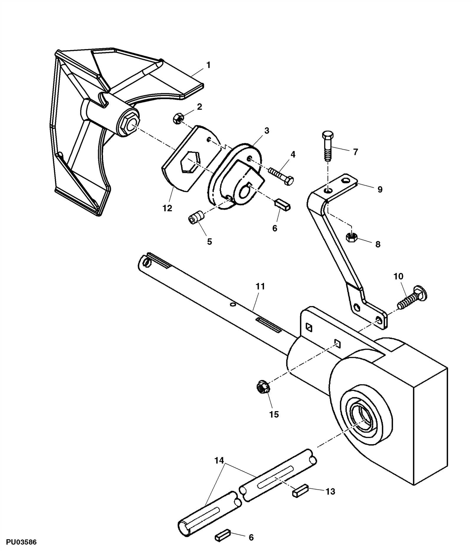 john deere 47 snowblower parts diagram