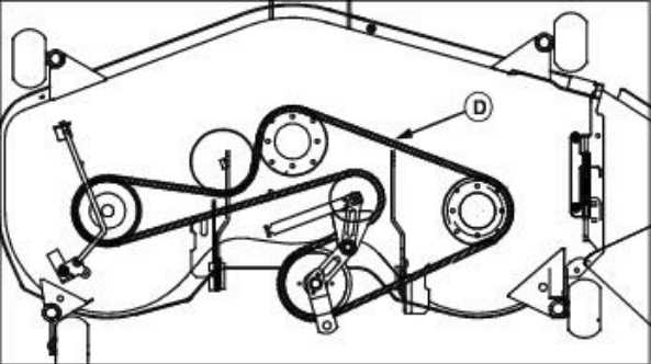 john deere 48 edge mower deck parts diagram