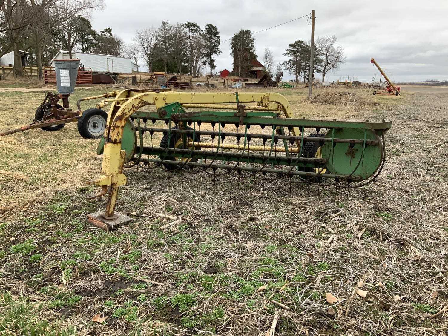 john deere 640 rake parts diagram