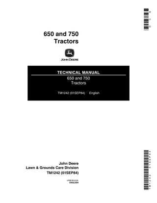 john deere 750 tractor parts diagram