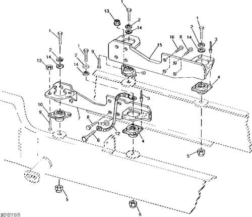 john deere 955 parts diagram