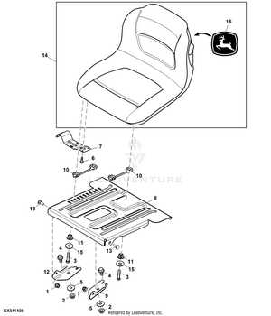 john deere e170 parts diagram