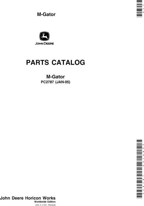 john deere gator 6x4 parts diagram