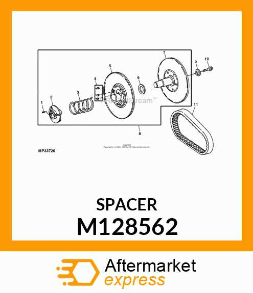 john deere gator clutch parts diagram