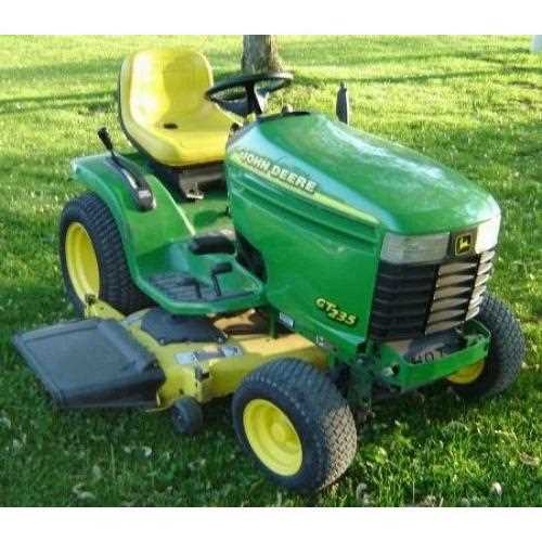 john deere gt235 parts diagram