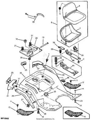 john deere gt262 parts diagram