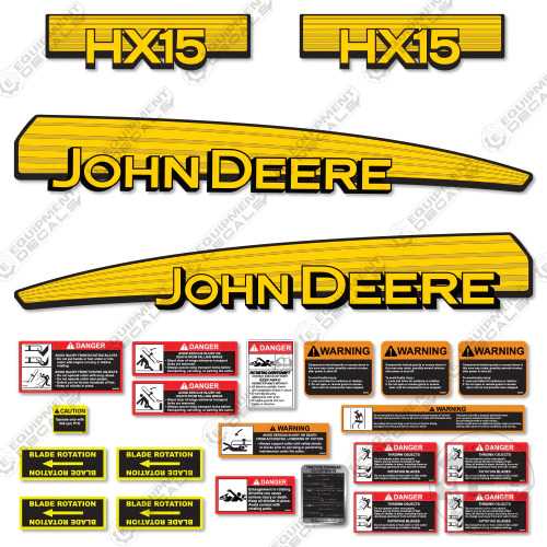 john deere hx15 parts diagram