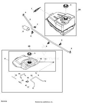 john deere la145 deck parts diagram