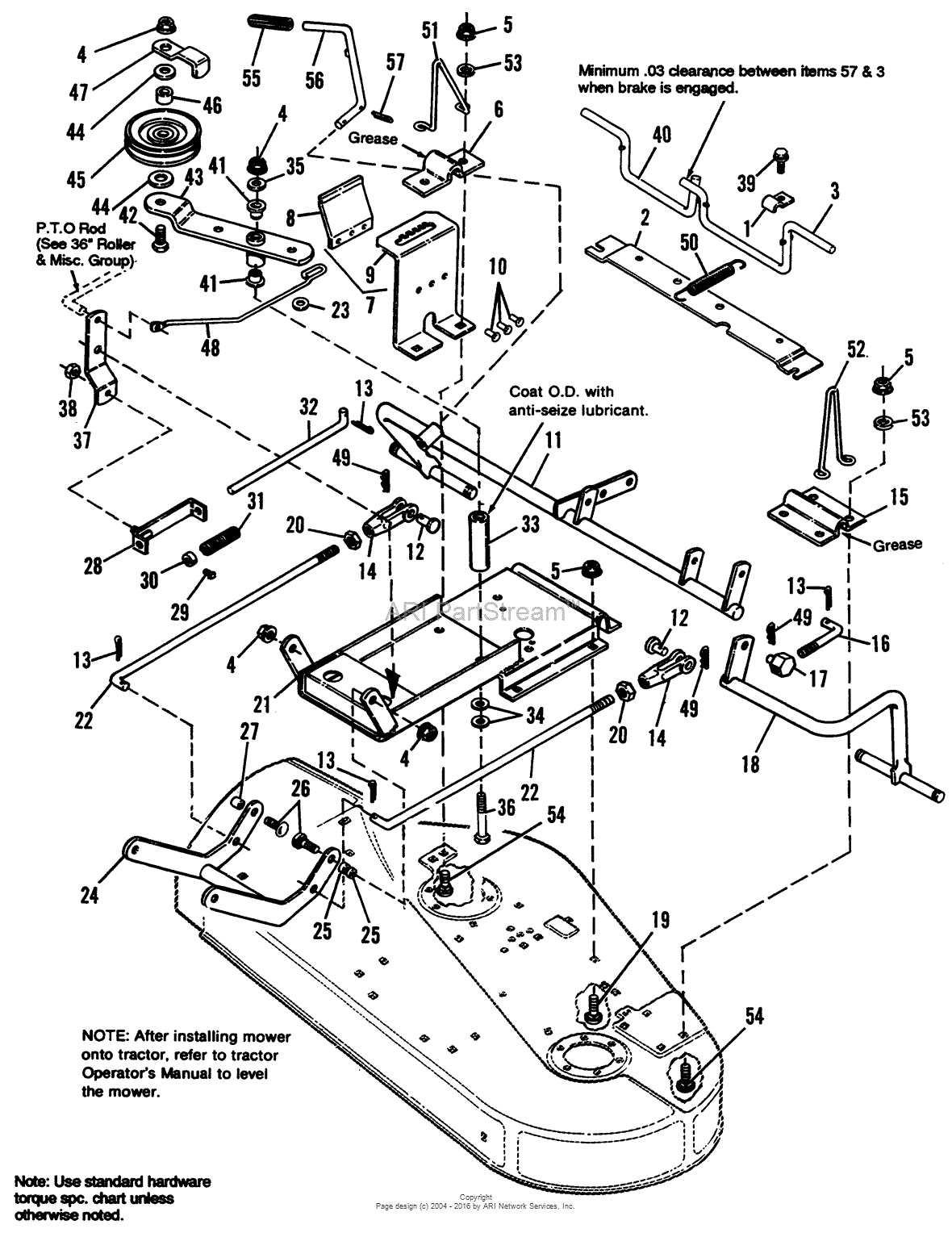 john deere x720 parts diagram