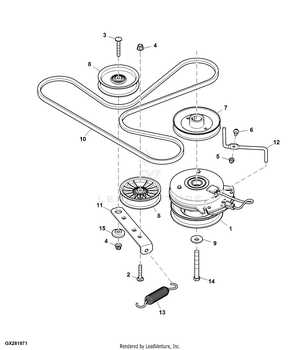 john deere z535m parts diagram