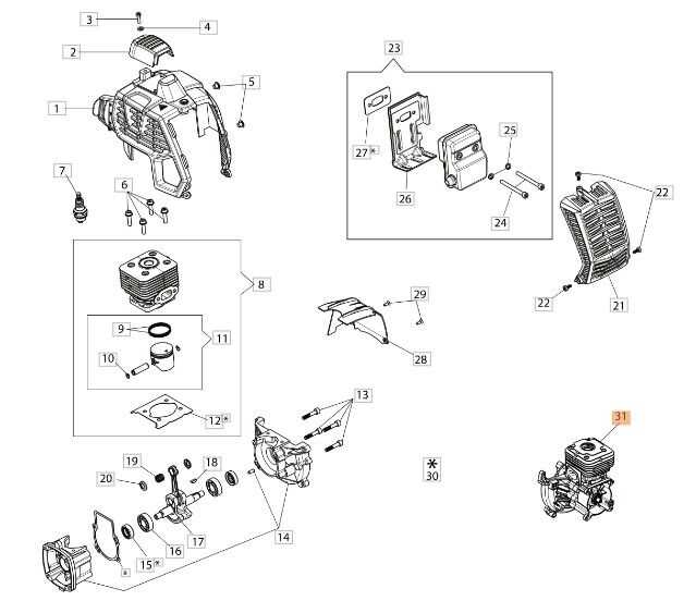 poulan pro 500e parts diagram