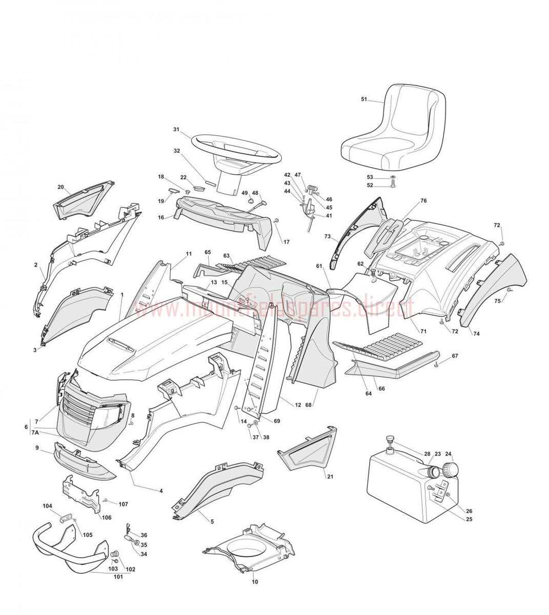 yth2348 parts diagram