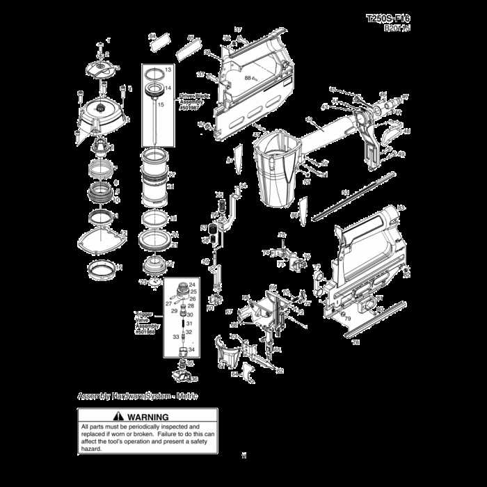 paslode framing nailer parts diagram