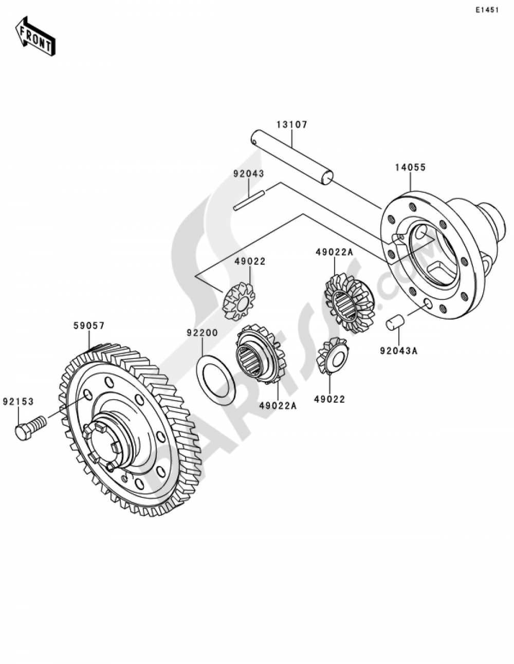 kawasaki mule 610 parts diagram