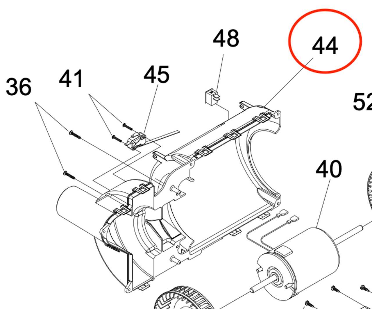 suburban rv furnace parts diagram