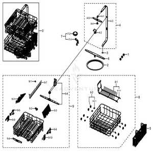 kenmore dishwasher 665 parts diagram