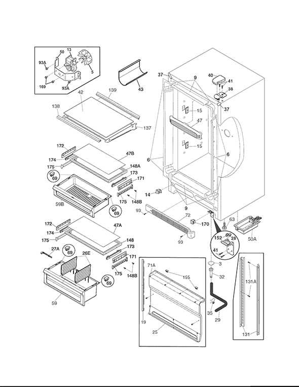 kenmore elite refrigerator parts diagram