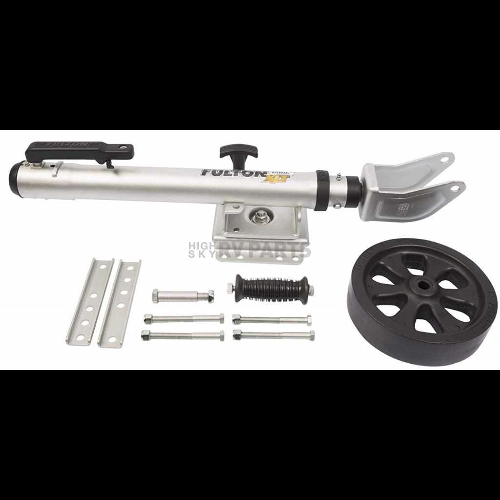 fulton trailer jack parts diagram