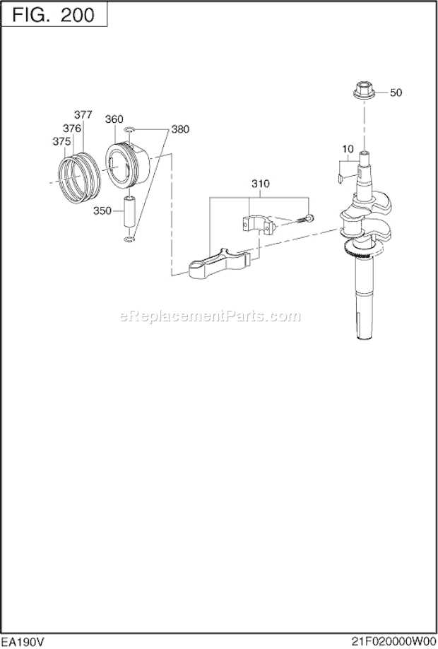 subaru robin engine parts diagram