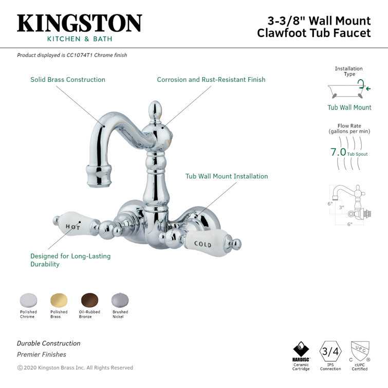 kingston brass faucet parts diagram