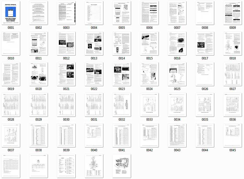 kitchenaid dishwasher diagrams parts