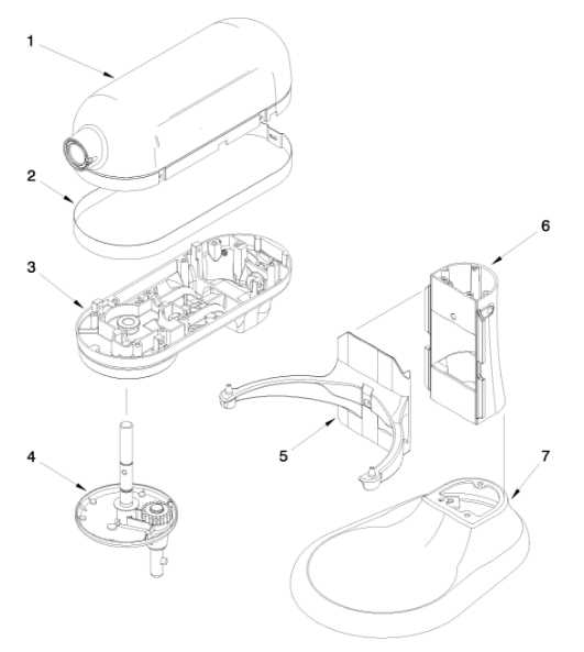 kitchenaid parts diagram