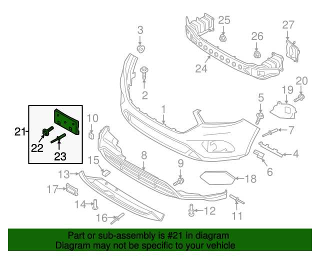 ford escape parts diagram