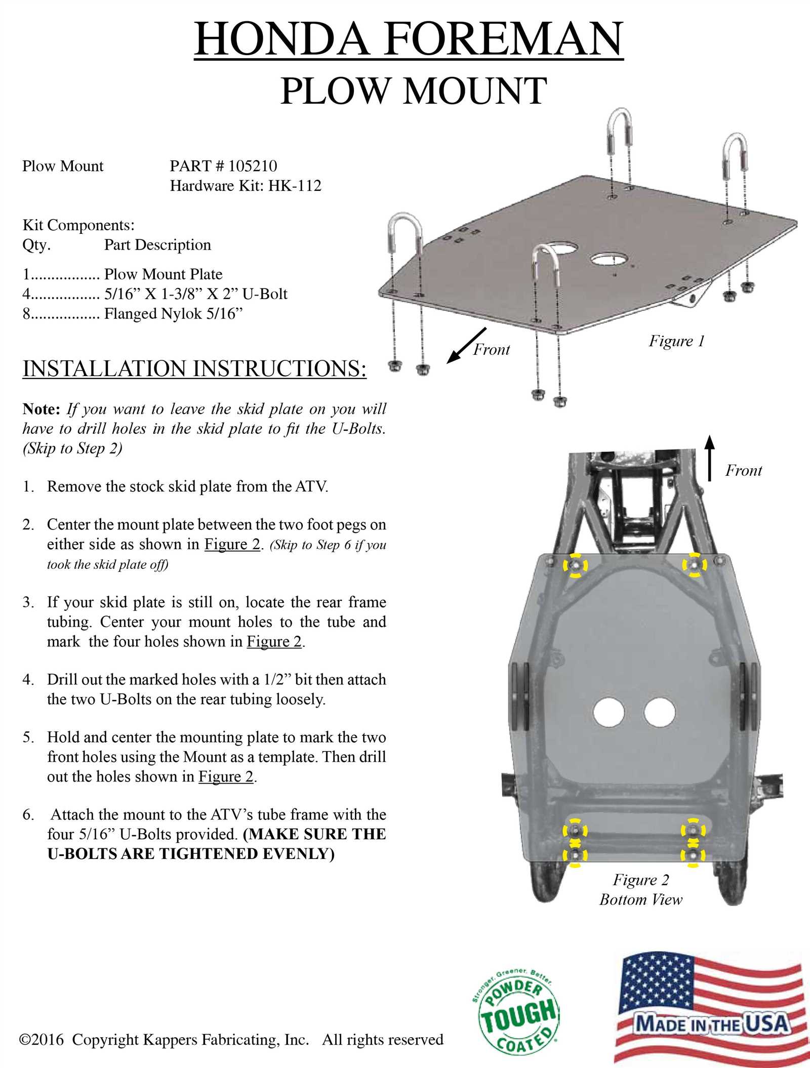 fisher minute mount 2 parts diagram