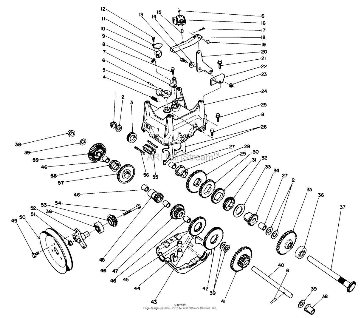 toro 824 snowblower parts diagram