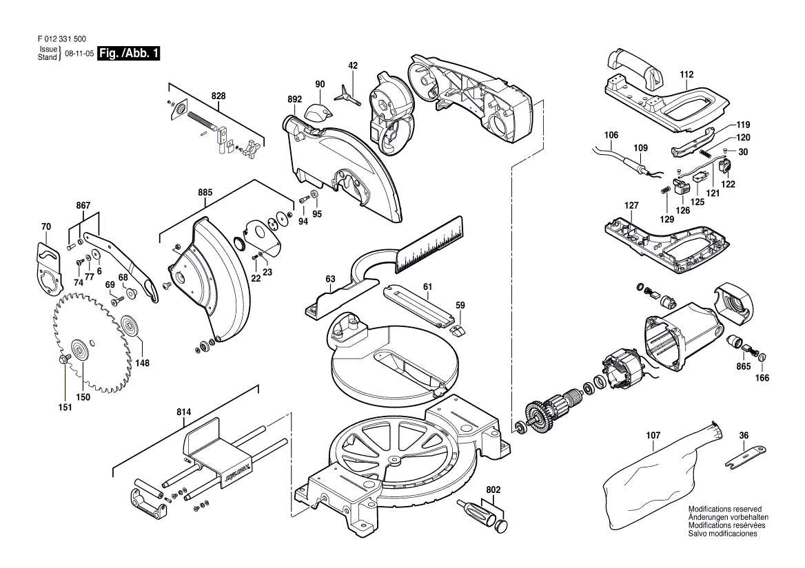 kobalt table saw parts diagram