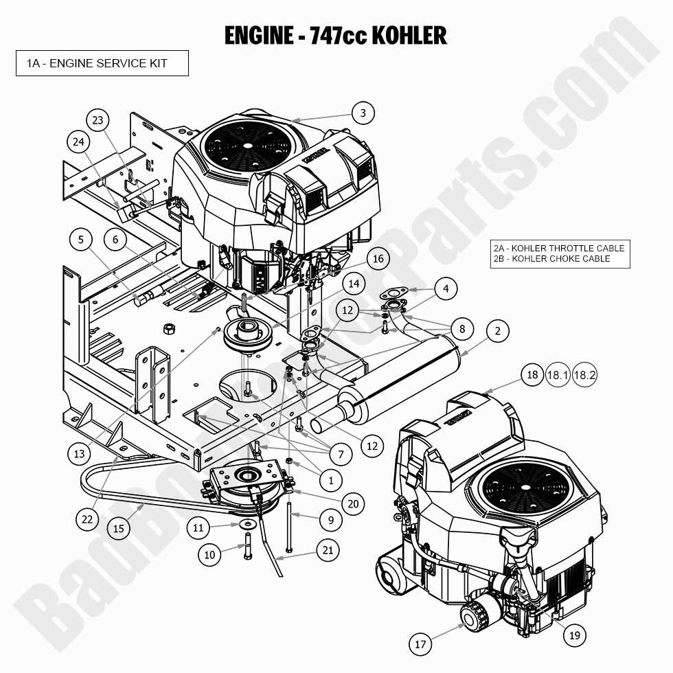 kohler courage 20 parts diagram