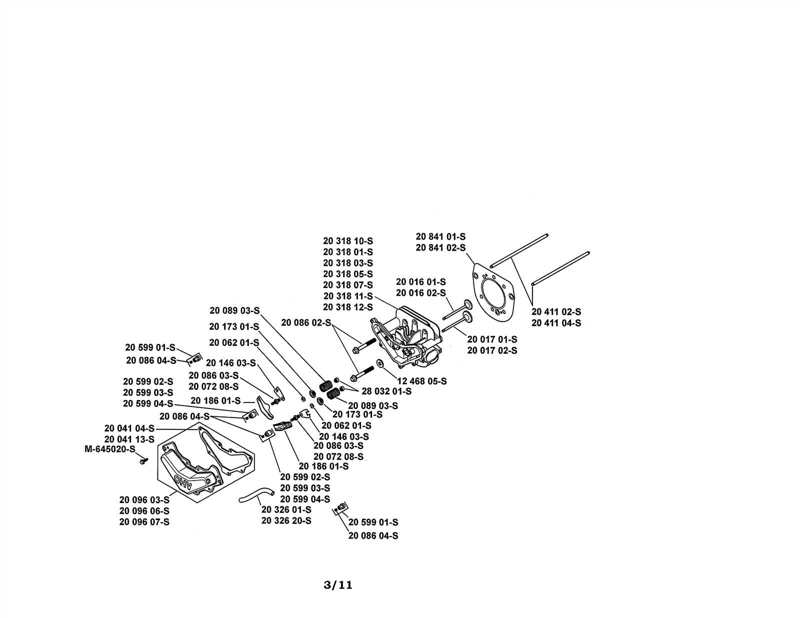 kohler courage 20 parts diagram