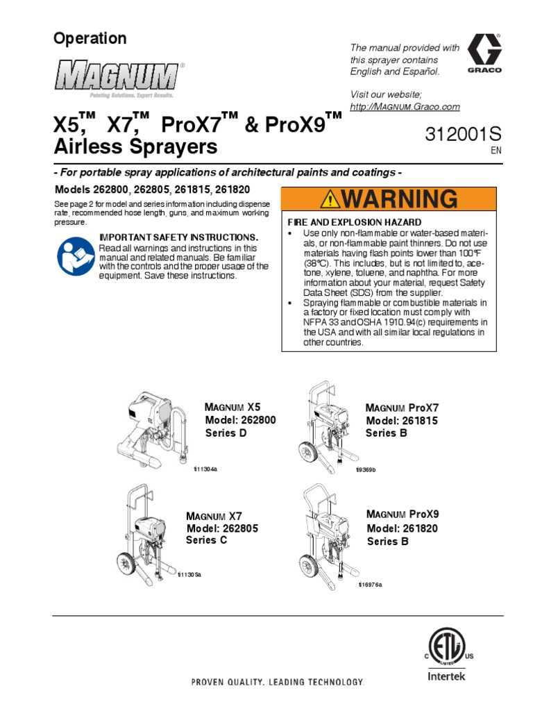 graco magnum x5 parts diagram