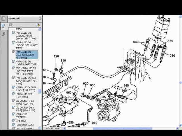 kubota l3600 parts diagram