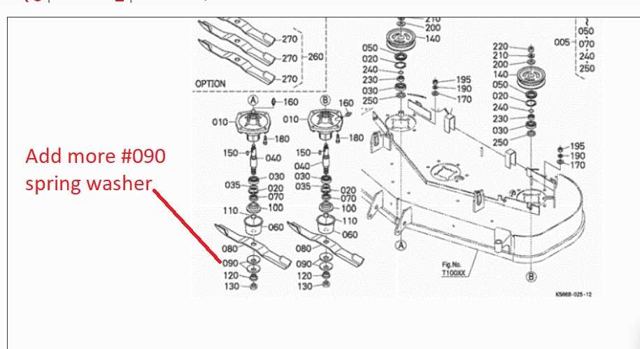 kubota zd331 72 deck parts diagram