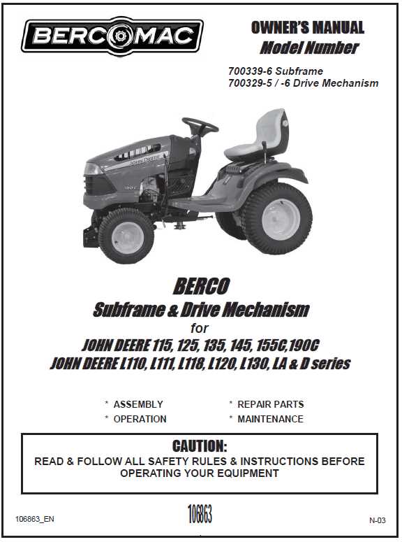 john deere l120a parts diagram