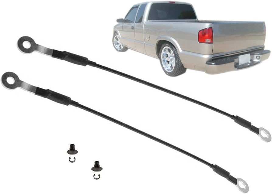 chevy s10 tailgate parts diagram